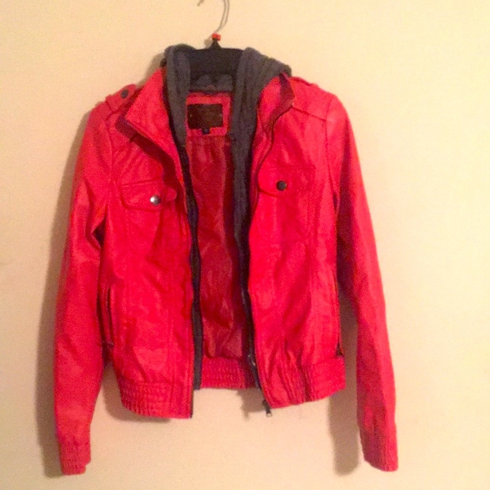 Hollyland Winter Faux Leather Jacket